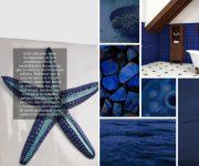 Retro dekor APE Mediterranean Decor Amaral Cobalt/Aquamarine 15x15