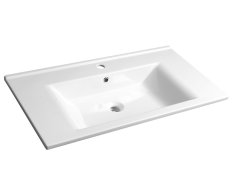Aqualine Zuno 85 Keramické Umyvadlo Nábytkové 85x45cm, Bílá