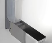 Sapho Dávkovač Mýdla Nástěnný 1100ml, Nerez Mat