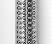 Sapho Minimal Ruční Sprcha, 184mm, Nerez Mat