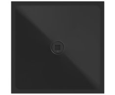 Gsi Keramická Sprchová Vanička, čtverec 90x90x2cm, černá Mat