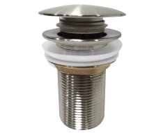Sapho Aurum Umyvadlová Výpust  5/4“, Click-clack, Nerez Mat