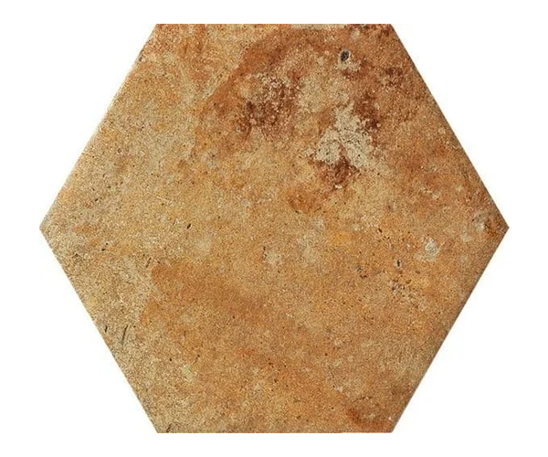 Dlažba jako cihla CIR Cotto del Campiano Cotto Dorato esagona 15,8x18,3 - cihlová