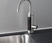 Aqualine Elektrická Vodovodní Baterie S Průtokovým Ohřívačem Vody, 230v, 3kw, Nerez