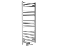 Aqualine Alya Otopné Těleso Rovné 400x1188mm, Středové Připojení, Chrom