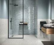 Dlažba jako terrazzo APE Epoca White Silken 60x60 Rett.