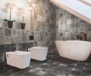 Dlažba jako beton CIR Miami Dust Grey 20x20 - šedá