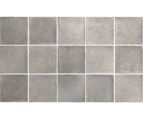 Retro dlažba Equipe Argile Concrete 10x10 - šedá