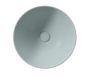 Gsi Pura Keramické Umyvadlo Na Desku Vysoké, Průměr 42cm, Ghiaccio Mat
