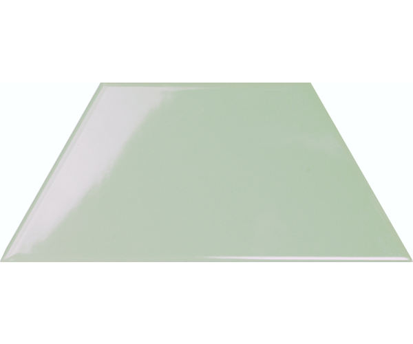 Obklad Tonalite Trapez Glossy Sage 23x10 - zelená
