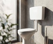 Creavit Wc Kombi, Dvojtlačítko 4/8l, Spodní Odpad, Bílá