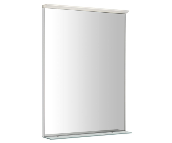 Sapho Traka Zrcadlo S Led Osvětlením A Poličkou, 60x80cm