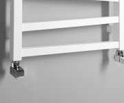 Sapho Cube Připojovací Sada Ventilů Ruční Rohová, Chrom