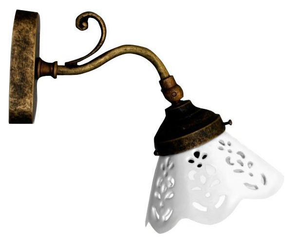 Sapho Bari Svítidlo E14, 40w, 230v, Keramické Stínítko, Ip21, Bronz