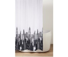 Aqualine Sprchový Závěs 180x200cm, Polyester, Město