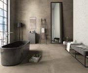 Dlažba jako beton Castelvetro Fusion Cemento 60x120 Rett. - šedá
