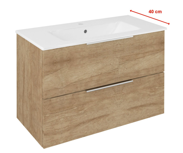 Sapho Cirasa Umyvadlová Skříňka 78x54x39cm, Dub Alabama