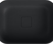 Polysan Banera Square Umyvadlo Na Desku, Litý Mramor, 50x36cm, Antracit Mat