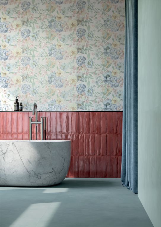 Realizace Extravagantní koupelna ze serie Marca Corona Multiforme
