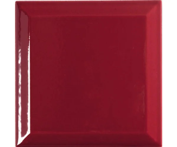 Retro obklad Tonalite Diamante Bordeaux Tozzetto Tavella Diamante 7,5x7,5 - vínová (skladem)