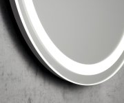 Sapho Nyx Oválné Zrcadlo S Led Osvětlením 45x90cm