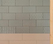 Retro dekor Deceram Clarte Decor Dovetail 7,5x30 Matt. - Mix - hnědá (skladem)