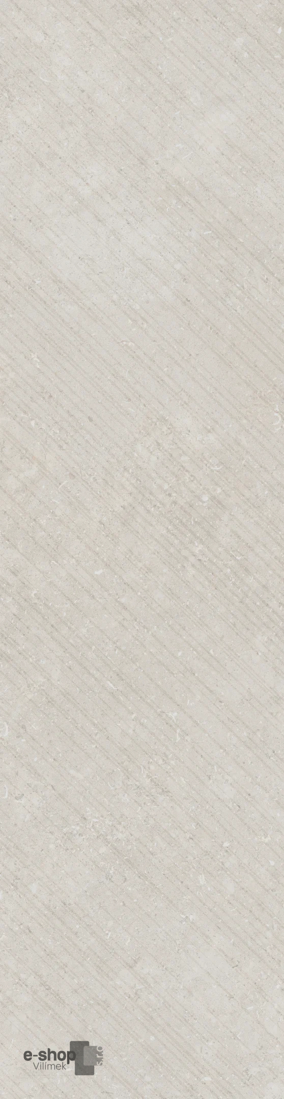 Dlažba jako kámen 41zero42 Superclassica SCB Chevron 20x80 - béžová