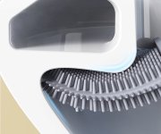 Aqualine Wc Silikonová štětka Závěsná/na Postavení, Bílá