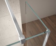 Gelco Vario Přídavný Panel 350mm, čiré Sklo, Chrom