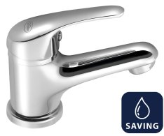 Aqualine 35 Stojánková Umyvadlová Baterie, Water-saving Kartuše, Chrom