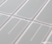 Retro dlažba APE Bauh Mies Full Pearl 5x15 - šedá