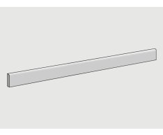 Cerdomus Concrete Art Battiscopa Siena 4,8x120 Matt. Rett.
