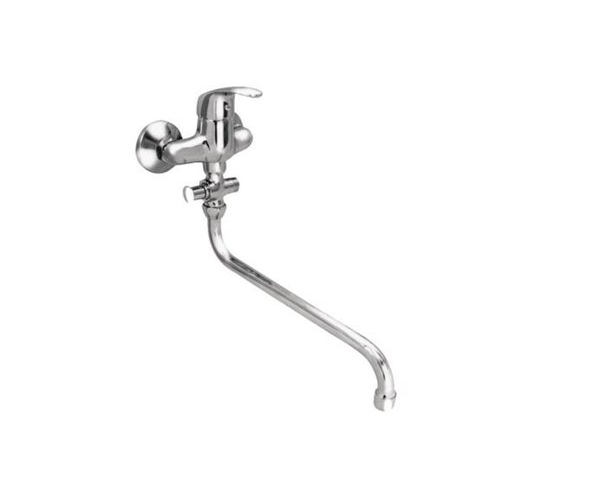 Vanová Stěnová Baterie Do Bytového Jádra S Kulatým Ramínkem, Rozteč 100 Mm - Chrom – Zora