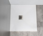 Gelco Mitia Sprchová Vanička Z Litého Mramoru, Obdélník 120x80cm, Bílá