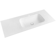 Sapho Treos Umyvadlo 96,6x51,3 Cm (20+75), Rockstone, Pravé, Bílá Mat