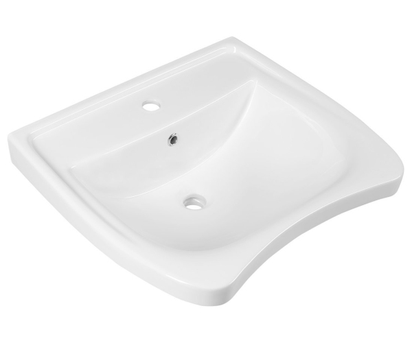 Sapho Handicap Keramické Umyvadlo Pro Handicapované 60x55cm, Bílá