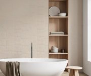 Dekor jako terrazzo Da Vinci COLOUR & DUCAL Terrazzo Hueso 5x25 - béžová