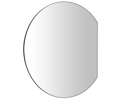 Sapho Dara Cut Zrcadlo S Led Podsvícením 20w, ø 100x90cm, Topná Fólie