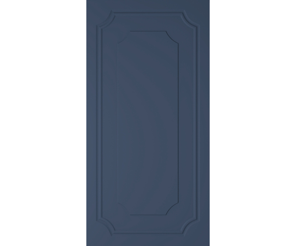 Retro obklad APE Bellagio Marly Blu Decor 60X120 Rett. - modrá