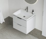 Umyvadlo Comfort - Umyvadlo Comfort 60, s otvorem pro baterii, bez přepadu, bílá XJX01260001