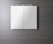 Sapho Greta Galerka S Led Osvětlením, 81x70x14cm, Bílá Mat
