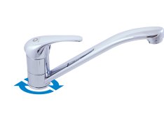 SÁZAVA - Dřezová baterie Chrom 3/8" SA505.0 SA505.0