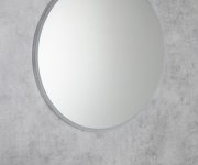Aqualine Ursa Kulaté Zrcadlo S Led Osvětlením ø 60cm, Dotykový Senzor, Stmívatelné