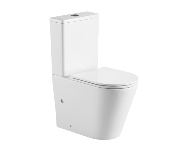 Mereo Wc Kombi, Vario Odpad, Kapotované, Smart Flush Rimless, Keramické Vč. Sedátka