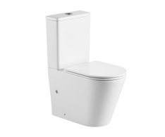 Mereo Wc Kombi, Vario Odpad, Kapotované, Smart Flush Rimless, Keramické Vč. Sedátka