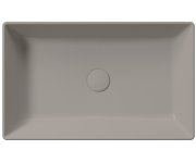Gsi Kube X Keramické Umyvadlo Na Desku, 60x37cm, Tortora Mat