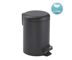 Gedy Potty Odpadkový Koš 5l, Soft Close, černá Mat