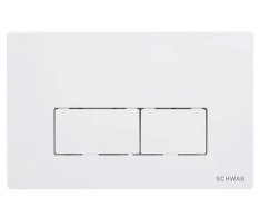 Schwab Pluto Ovládací Tlačítko, 247x160 Mm, Bílá Lesk
