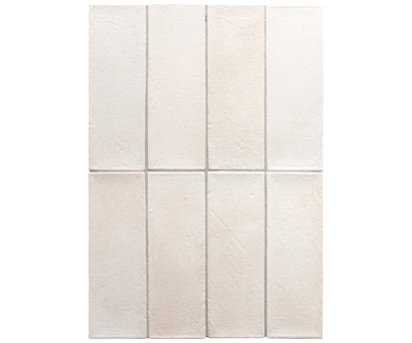 Dlažba jako beton Equipe Miyako Chalk White Matt 5x15 Mat. - bílá