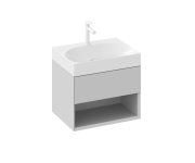 SD Lite 60 skříňka pod umyvadlo - SD Lite 60 skříňka pod umyvadlo Smoke Grey X000001859